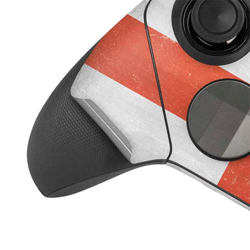 England Flag Distressed Xbox Elite Wireless Controller Series 2 Skin