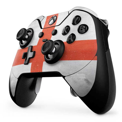 England Flag Distressed Xbox One Elite Controller Skin