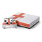 England Flag Distressed Xbox One S Console and Controller Bundle Skin