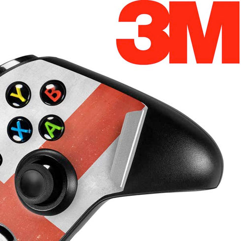 England Flag Distressed Xbox One S Controller Skin