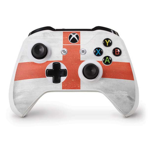 England Flag Distressed Xbox One S Controller Skin