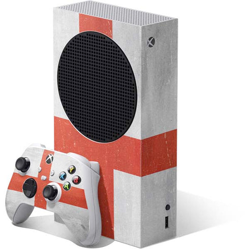 England Flag Distressed Xbox Series S Skins