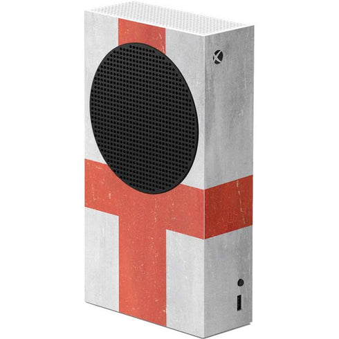 England Flag Distressed Xbox Series S Console Skin