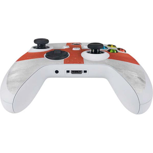England Flag Distressed Xbox Series S Controller Skin