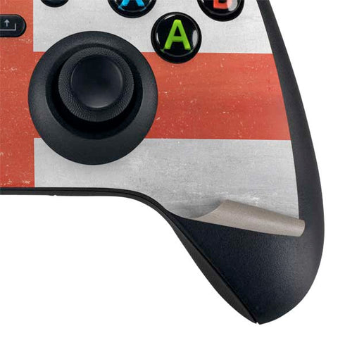 England Flag Distressed Xbox Series X Controller Skin