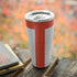 England Flag Distressed Yeti 20oz Tumbler Skin