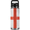 England Flag Distressed YETI Rambler 26oz Bottle Skin