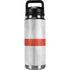 England Flag Distressed YETI Rambler 26oz Bottle Skin