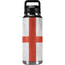 England Flag Distressed YETI Rambler 36oz Bottle Skin