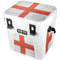 England Flag Distressed YETI Roadie 24 Hard Cooler Skin