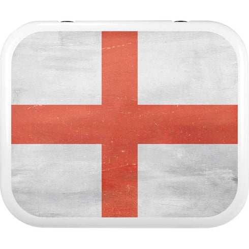 England Flag Distressed YETI Roadie 24 Hard Cooler Skin