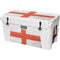 England Flag Distressed YETI Tundra 75 Hard Cooler Skin