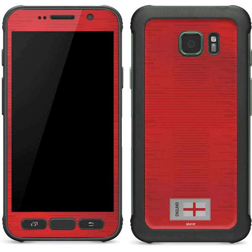 England Soccer Flag Galaxy S7 Active Skin