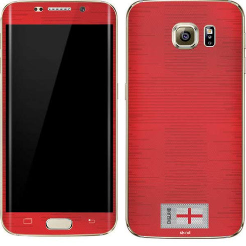 England Soccer Flag Galaxy S7 Edge Skin