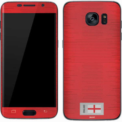 England Soccer Flag Galaxy S7 Skin