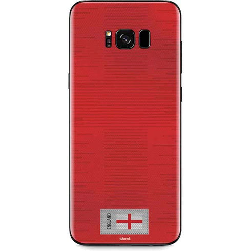 England Soccer Flag Galaxy S8 Skin