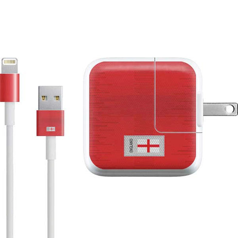 England Soccer Flag iPad Charger (10W USB) Skin