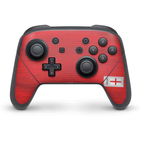 England Soccer Flag Nintendo Switch Pro Controller Skin