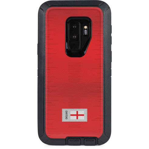 England Soccer Flag Otterbox Defender Galaxy Skin