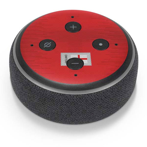 England Soccer Flag Amazon Echo Dot Skin