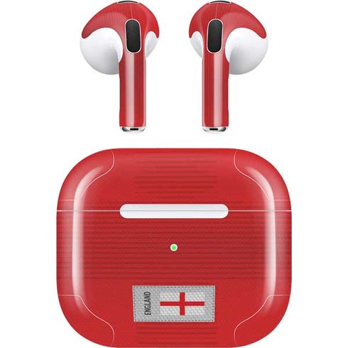 England Soccer Flag Apple AirPods (3rd Gen 2021) Skin