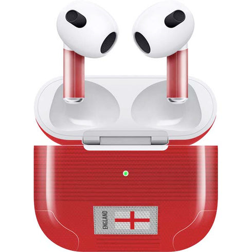 England Soccer Flag Apple AirPods (3rd Gen 2021) Skin