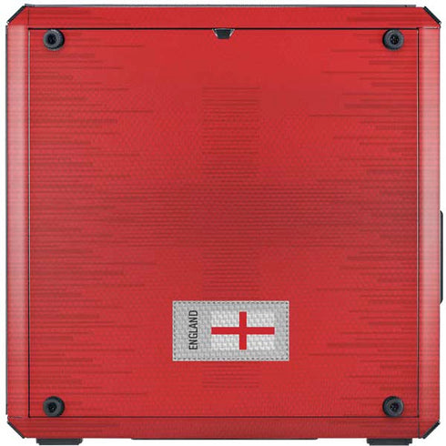 England Soccer Flag Cooler Master MasterBox Q300L Mini Tower Skin
