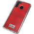 England Soccer Flag Galaxy A21 Clear Case