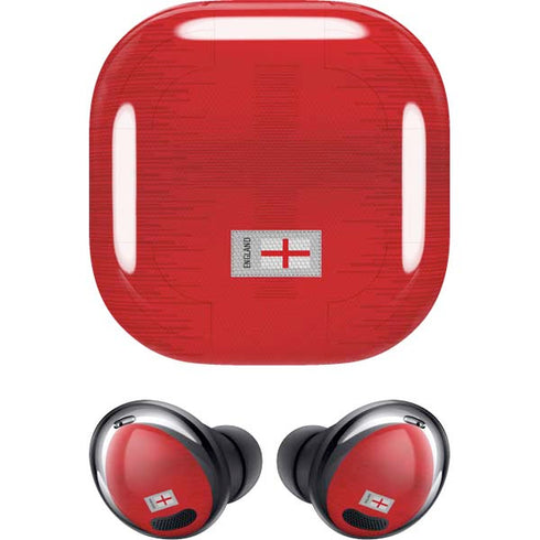 England Soccer Flag Galaxy Buds Pro Skin