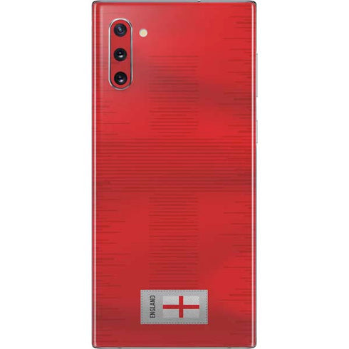 England Soccer Flag Galaxy Note 10 Skin