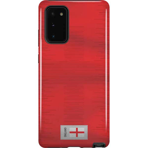 England Soccer Flag Galaxy Note20 5G Pro Case