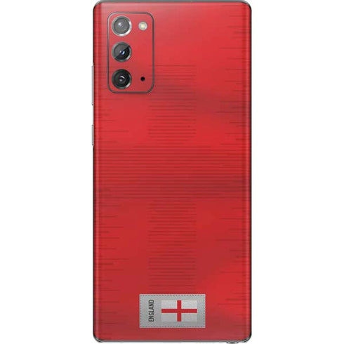 England Soccer Flag Galaxy Note20 5G Skin