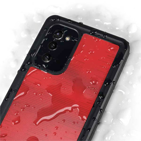England Soccer Flag Galaxy Note20 5G Waterproof Case