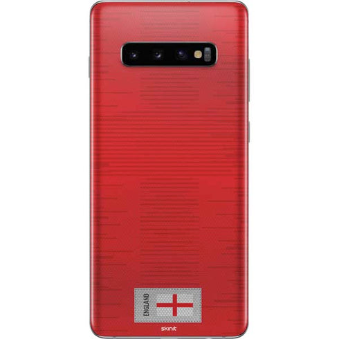 England Soccer Flag Galaxy S10 Plus Skin