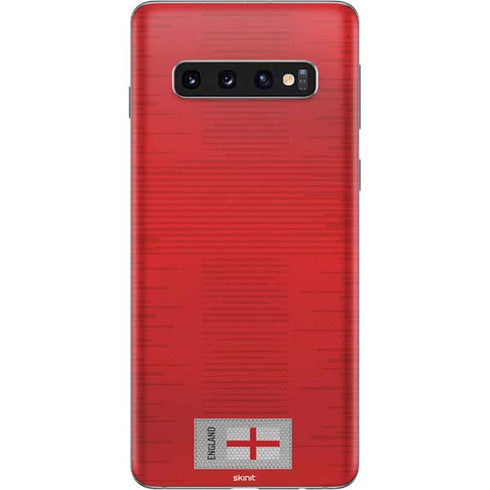 England Soccer Flag Galaxy S10 Skin