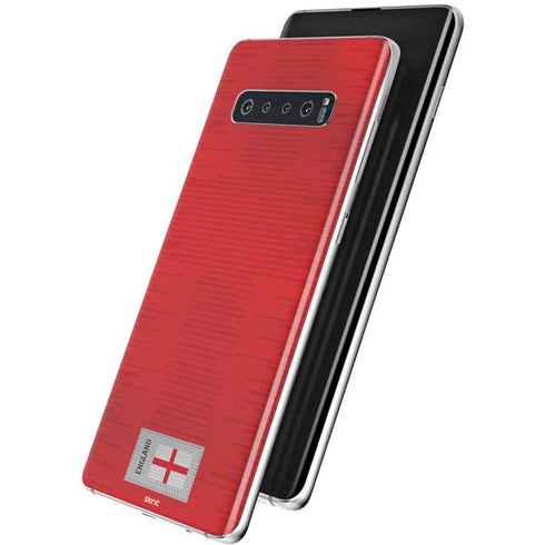 England Soccer Flag Galaxy S10 Skin