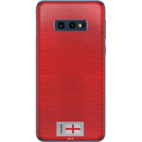 England Soccer Flag Galaxy S10e Skin