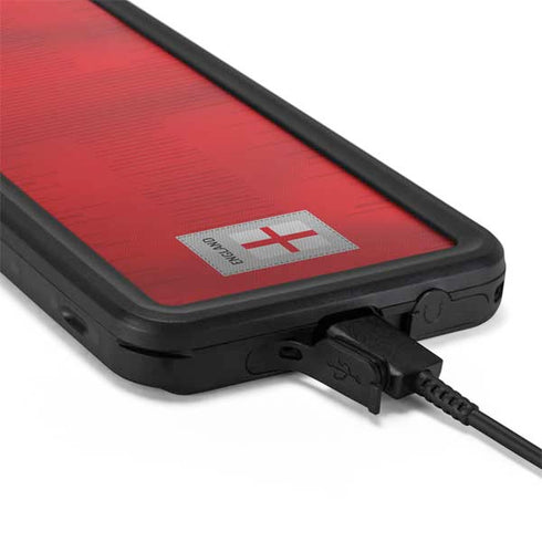 England Soccer Flag Galaxy S20 Plus Waterproof Case