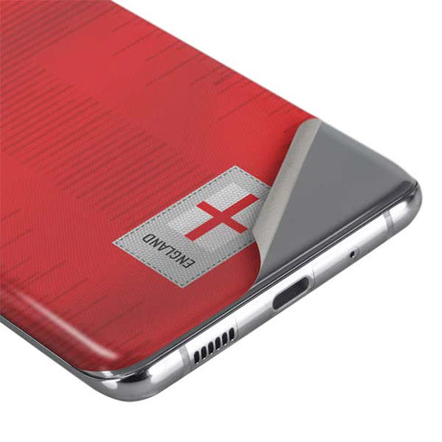 England Soccer Flag Galaxy S20 Skin