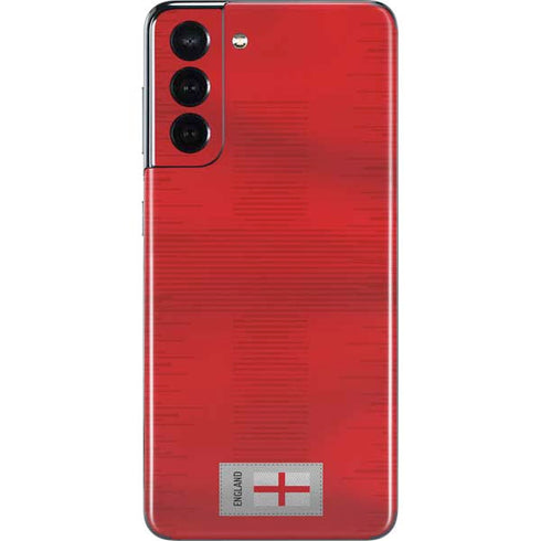 England Soccer Flag Galaxy S21 5G Skin
