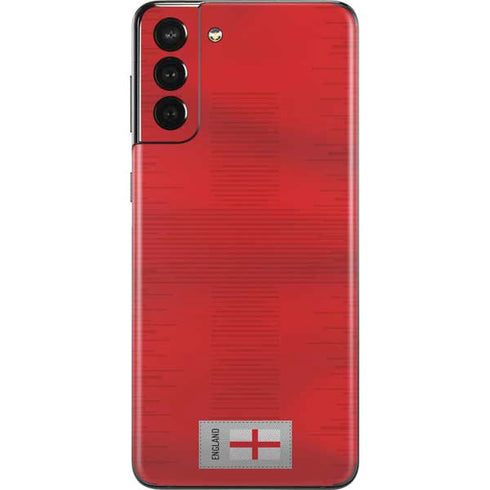 England Soccer Flag Galaxy S21 Plus 5G Skin