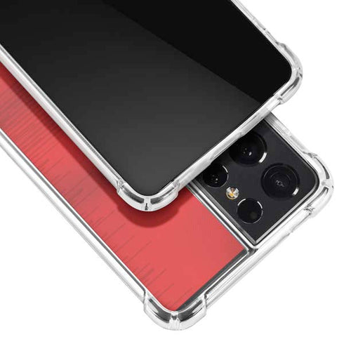England Soccer Flag Galaxy S21 Ultra 5G Clear Case