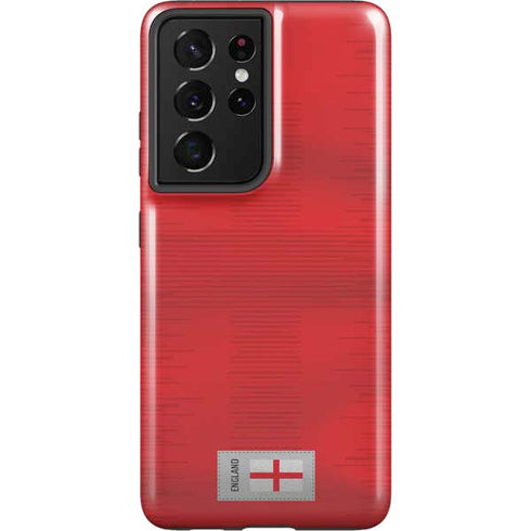 England Soccer Flag Galaxy S21 Ultra 5G Pro Case