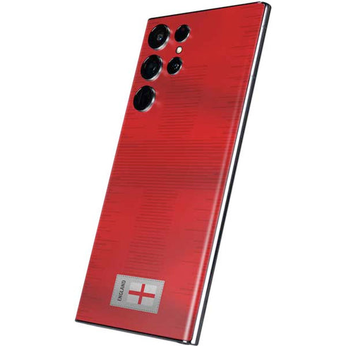 England Soccer Flag Galaxy S22 Ultra Skin