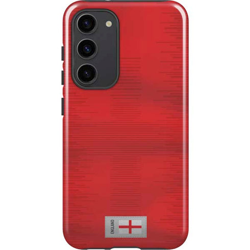 England Soccer Flag Galaxy S23 Plus Pro Case