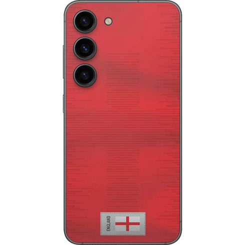 England Soccer Flag Galaxy S23 Skin