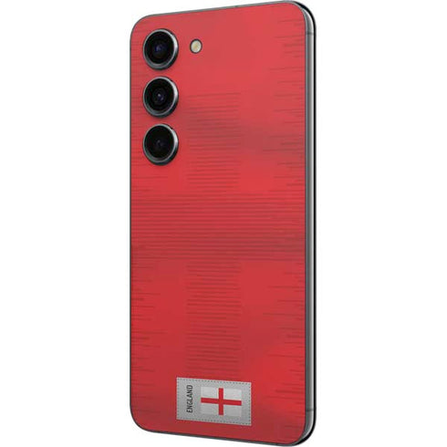 England Soccer Flag Galaxy S23 Skin