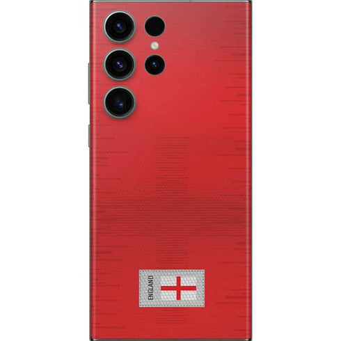 England Soccer Flag Galaxy S23 Ultra Skin