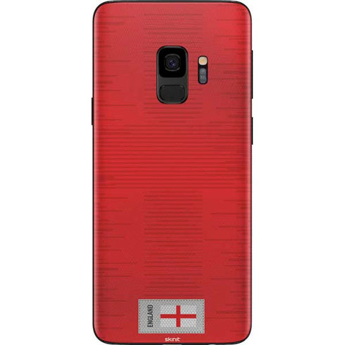 England Soccer Flag Galaxy S9 Skin