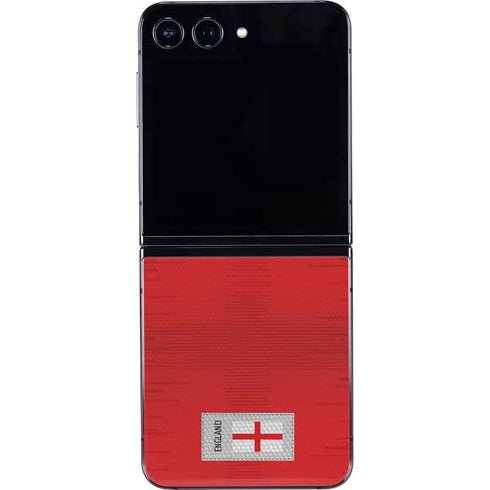 England Soccer Flag Galaxy Z Flip5 5G Skin